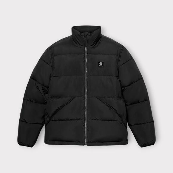 Unisex Timberland Synthetic Insulated Puffer Jacket in Black. TB0A6WRT001